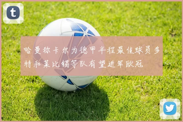 哈曼称卡尔为德甲半程最佳球员多特和莱比锡等队有望进军欧冠